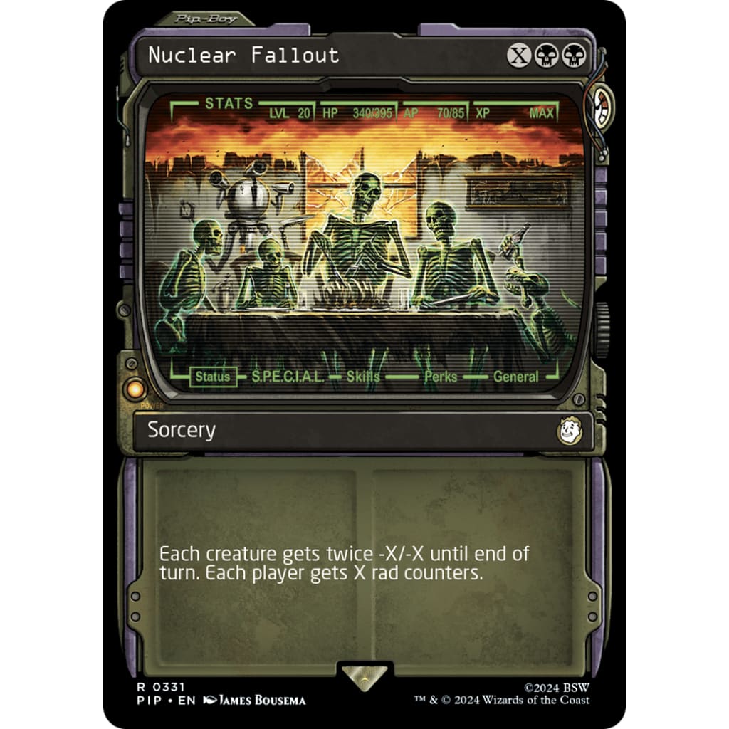 Nuclear Fallout (PIP-331): (Showcase) - Single