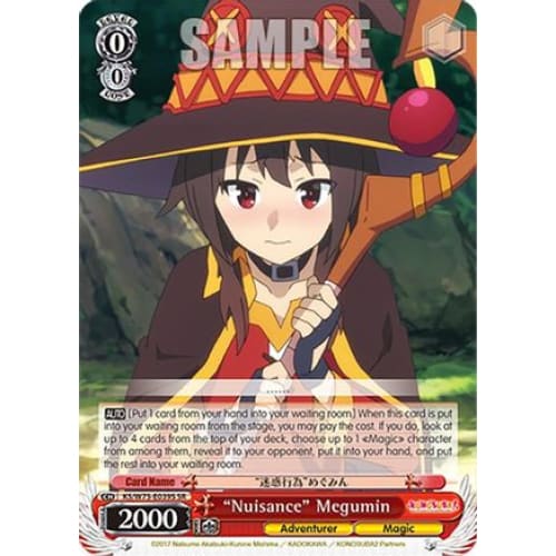 ’Nuisance’ Megumin (SR) (KONOSUBA -GOD’S BLESSING