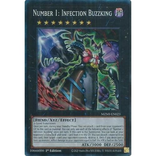 Number 1: Infection Buzzking (CR) - MZMI-EN023 Collector’s