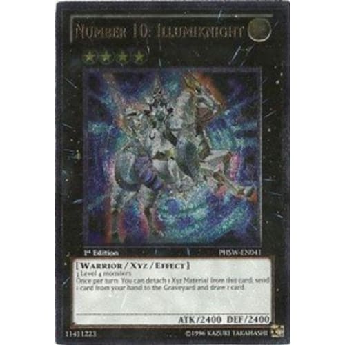 Number 10: Illumiknight (UTR) (PHSW-EN041) Ultimate Rare
