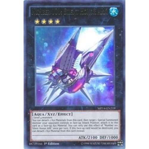 Number 101: Silent Honor ARK (MP14-EN219) Ultra Rare 1st