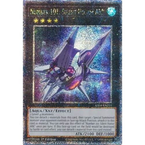Number 101: Silent Honor ARK (Quarter Century Secret Rare)