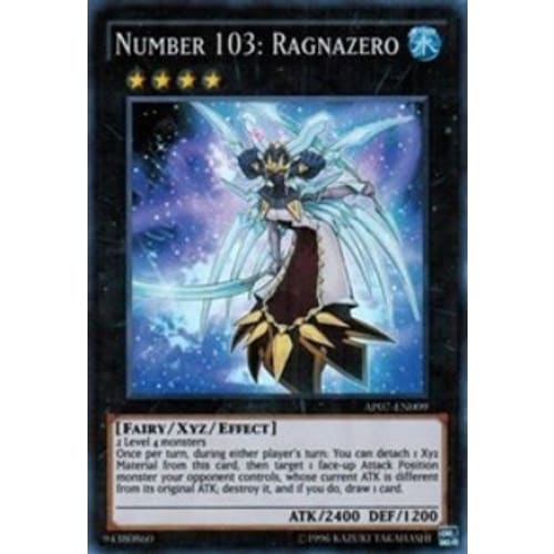 Number 103: Ragnazero (AP07-EN009) Super Rare Unlimited