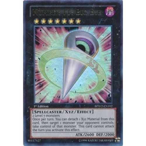 Number 11: Big Eye (BPW2-EN102) Ultra Rare 1st Edition