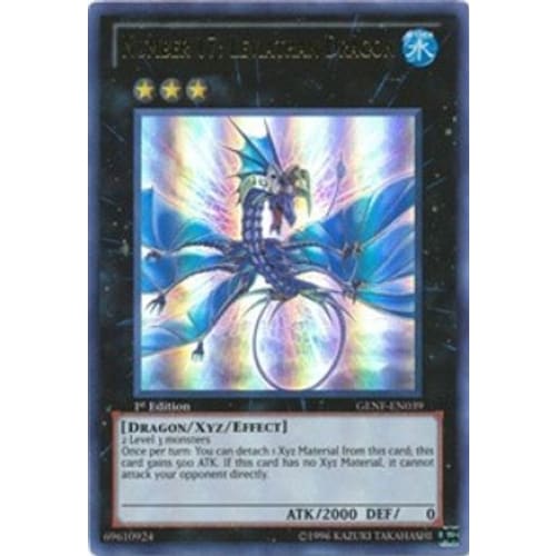 Number 17: Leviathan Dragon (GENF-EN039) Ultra Rare 1st