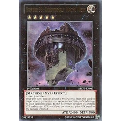 Number 33: Chronomaly Machu Mech (REDU-EN043) Ultra Rare