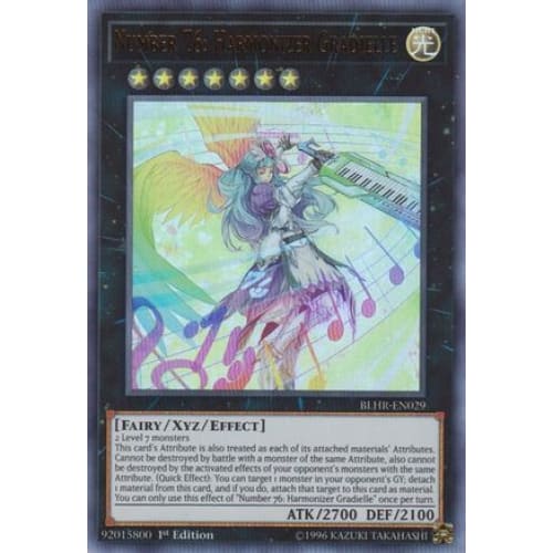 Number 76: Harmonizer Gradielle (BLHR-EN029) Ultra Rare 1st