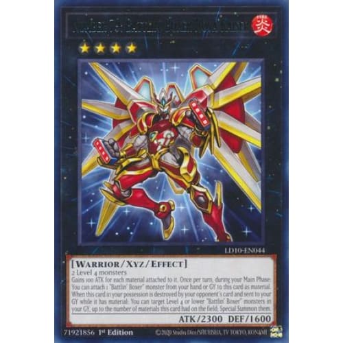 Number 79: Battlin’ Boxer Nova Kaiser - LD10-EN044 Rare 1st