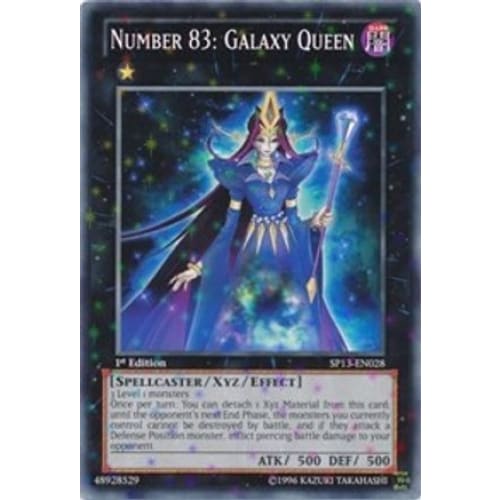 Number 83: Galaxy Queen (Starfoil) (SP13-EN028) Starfoil