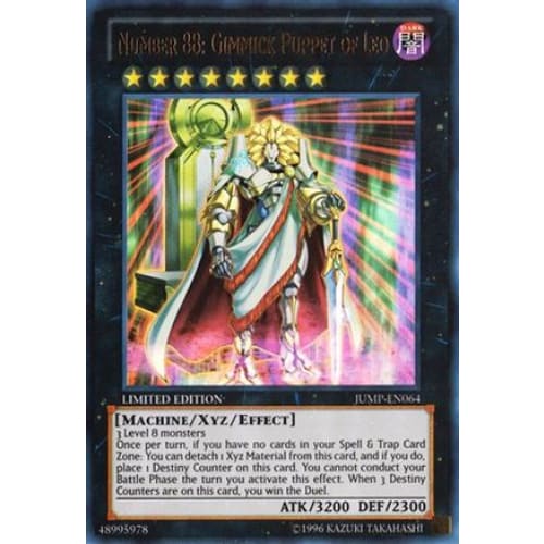Number 88: Gimmick Puppet of Leo (JUMP-EN064) Ultra Rare