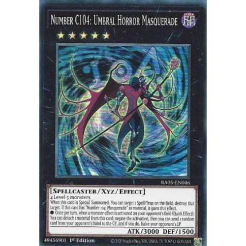 Number C104: Umbral Horror Masquerade - RA05-EN046 Super