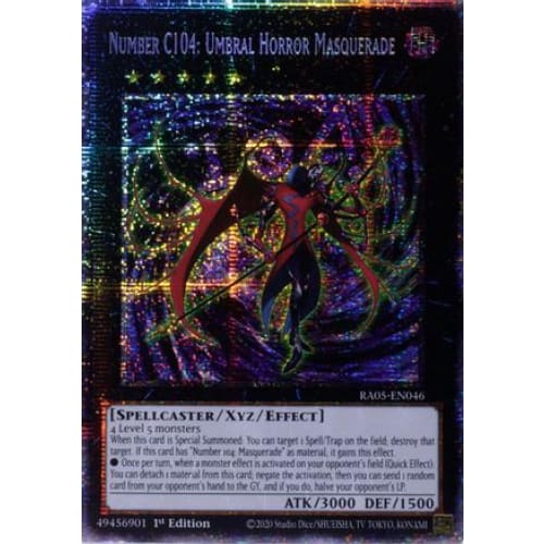 Number C104: Umbral Horror Masquerade (Starlight Rare)