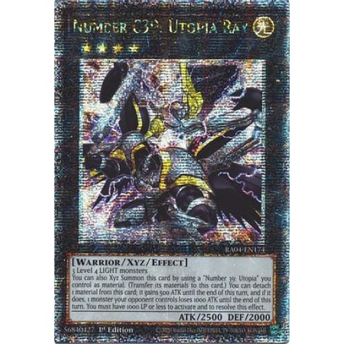 Number C39: Utopia Ray (Quarter Century Secret Rare)