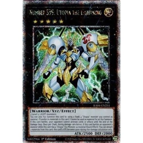 Number S39: Utopia the Lightning (Quarter Century Secret