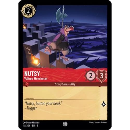 Nutsy - Vulture Henchman (118/204) - Into the Inklands