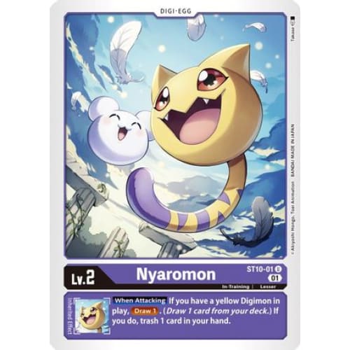 Nyaromon - ST10-01 - Uncommon - Single