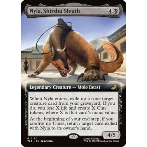 Nyla Shirshu Sleuth (Extended Art) (TLE-190) Foil - Single
