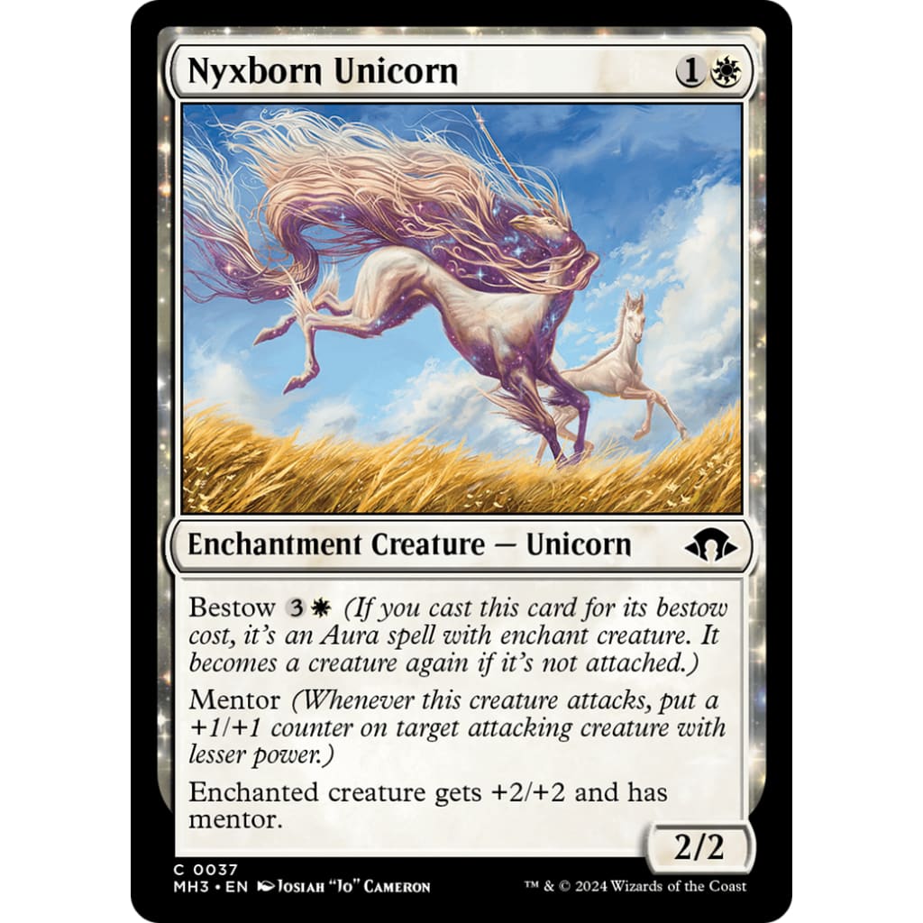 Nyxborn Unicorn (MH3-037) - Single