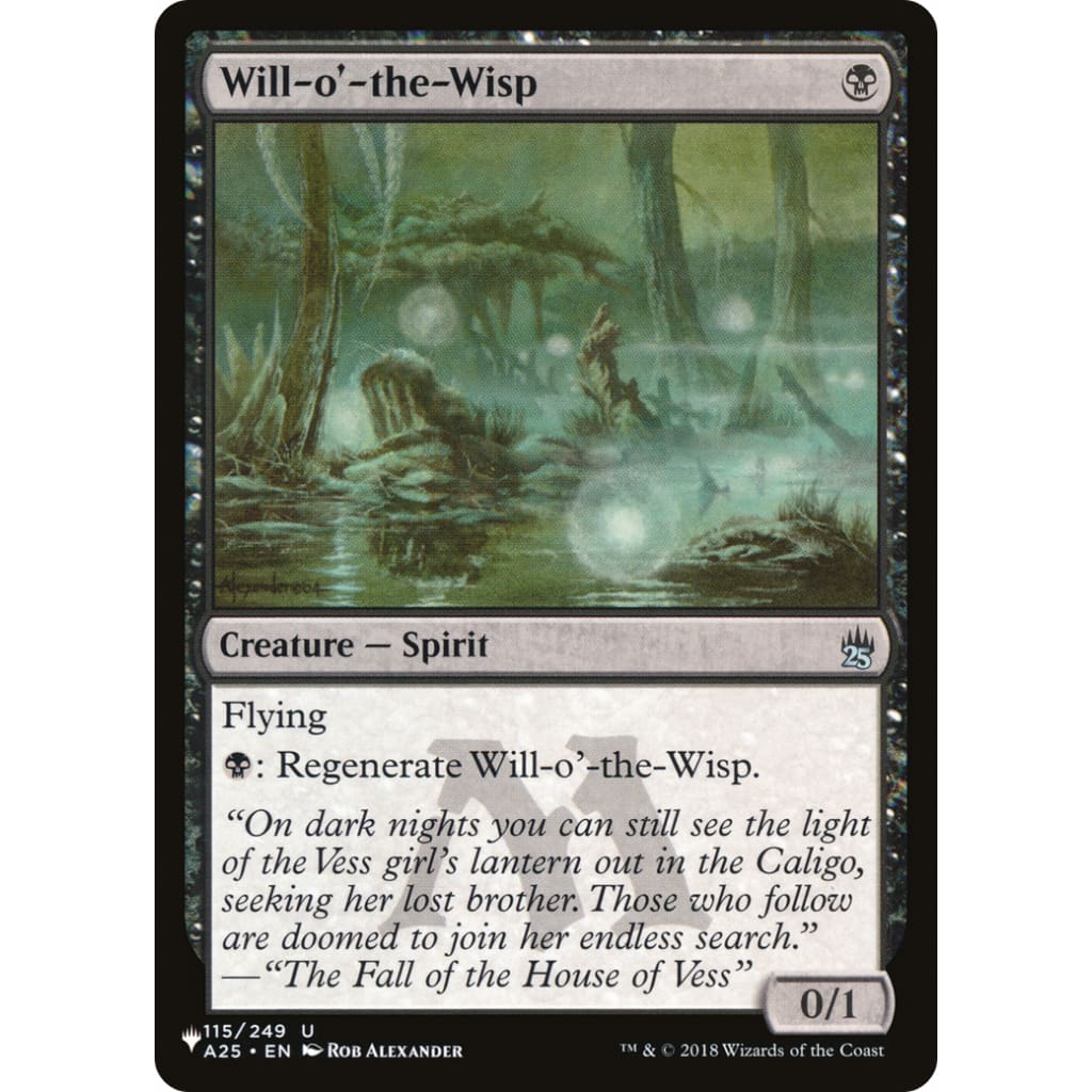 Will-o’-the-Wisp (PLST-A25-115) - Single
