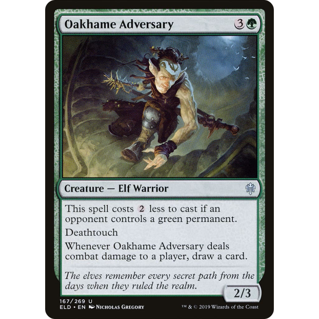 Oakhame Adversary (ELD-167) - Single