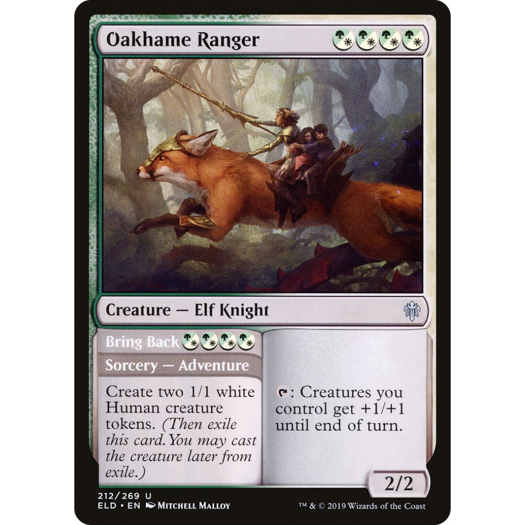 Oakhame Ranger // Bring Back (ELD-212) - Single