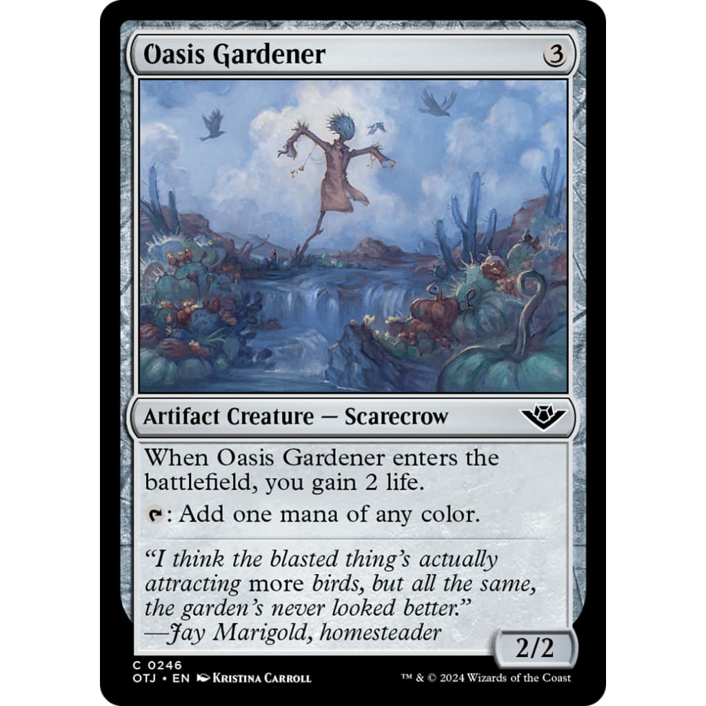 Oasis Gardener (OTJ-246) Foil - Single