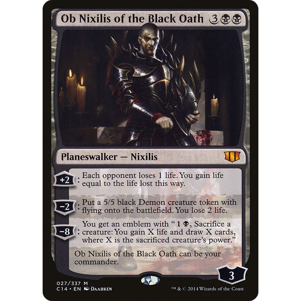 Ob Nixilis of the Black Oath (C14-027) - Single