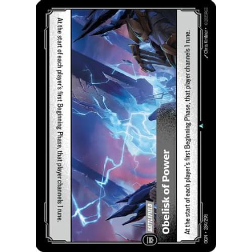 Obelisk of Power (284/298) - Origins Foil - Single