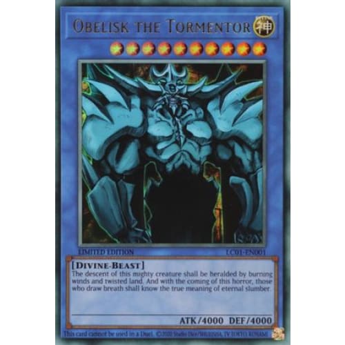 Obelisk the Tormentor (25th Anniversary Edition)