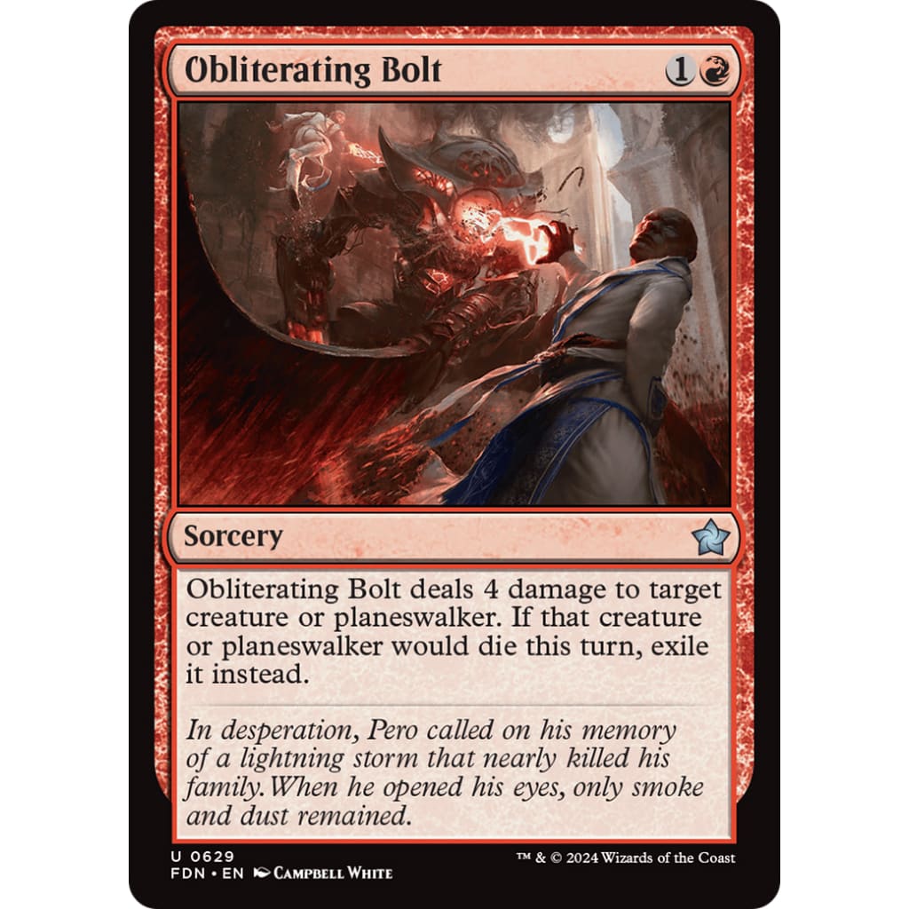 Obliterating Bolt (FDN-629) - Single