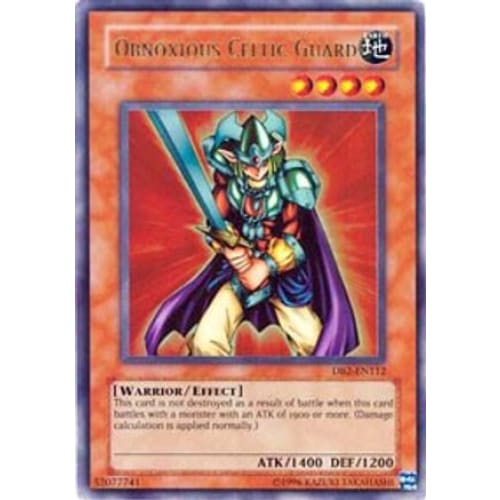 Obnoxious Celtic Guard (DB2-EN112) Ultra Rare Unlimited