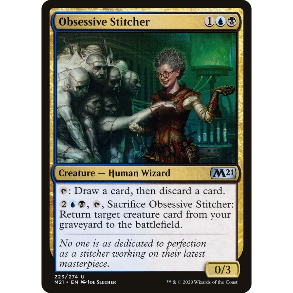 Obsessive Stitcher (M21-223) - Single