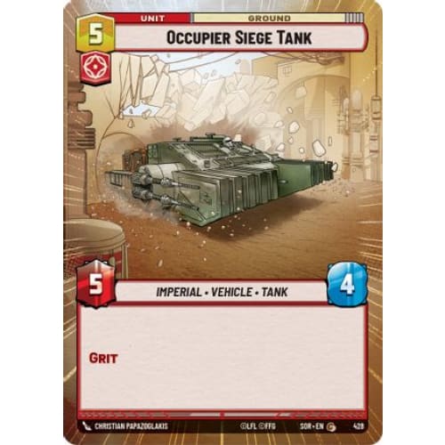 Occupier Siege Tank (Hyperspace) (428) - Spark of Rebellion