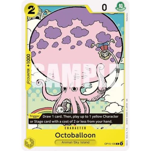 Octoballoon OP15-106 C Adventure on Kami’s Island - Single
