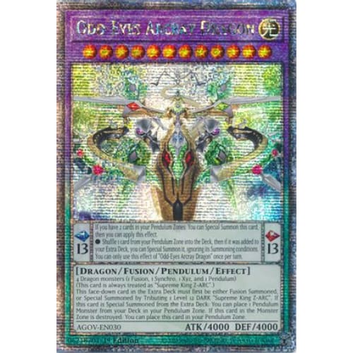 Odd-Eyes Arcray Dragon (Quarter Century Secret Rare)