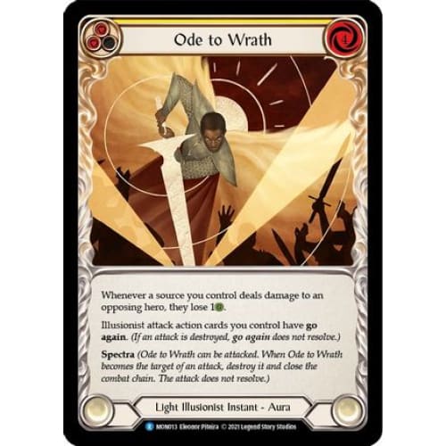 Ode to Wrath (MONARCH) 1st Edition - Single