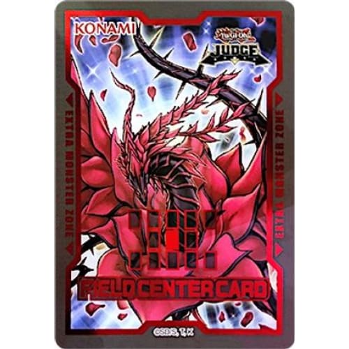 Official Judge Field Center Token: Black Rose Dragon ()
