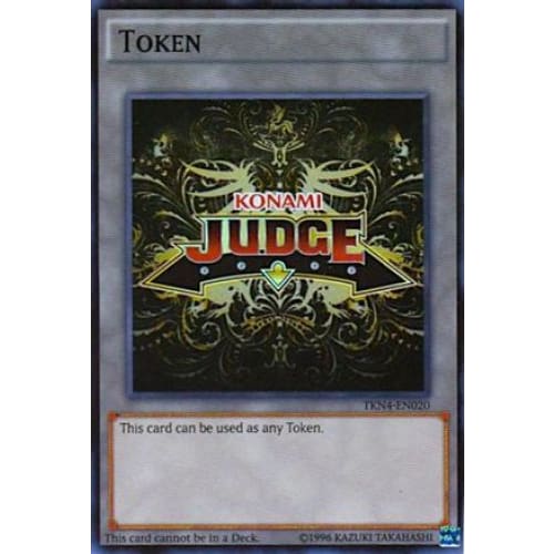 Official Judge Token: TKN4-EN020 (TKN4-EN020) Super Rare