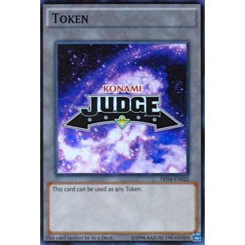 Official Judge Token: TKN4-EN022 (TKN4-EN022) Super Rare