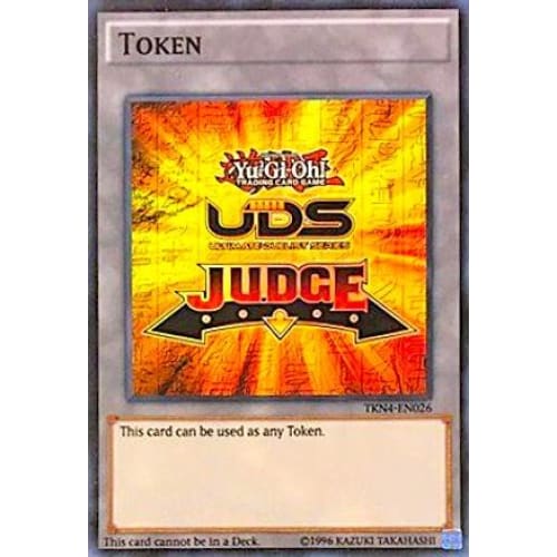Official Judge Token: TKN4-EN026 (TKN4-EN026) Super Rare