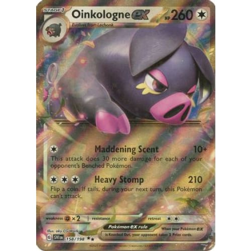 Oinkologne ex - 158/198 (158) Double Rare Holofoil - Single