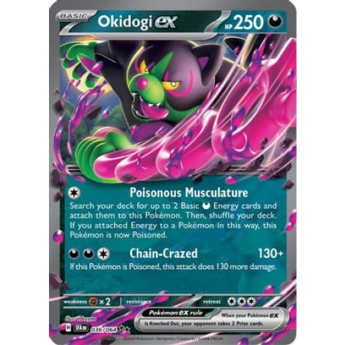 Okidogi ex (36) Double Rare Holofoil - Single