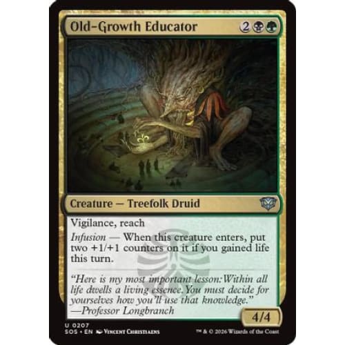 Old-Growth Educator (SOS-207) Foil - Single