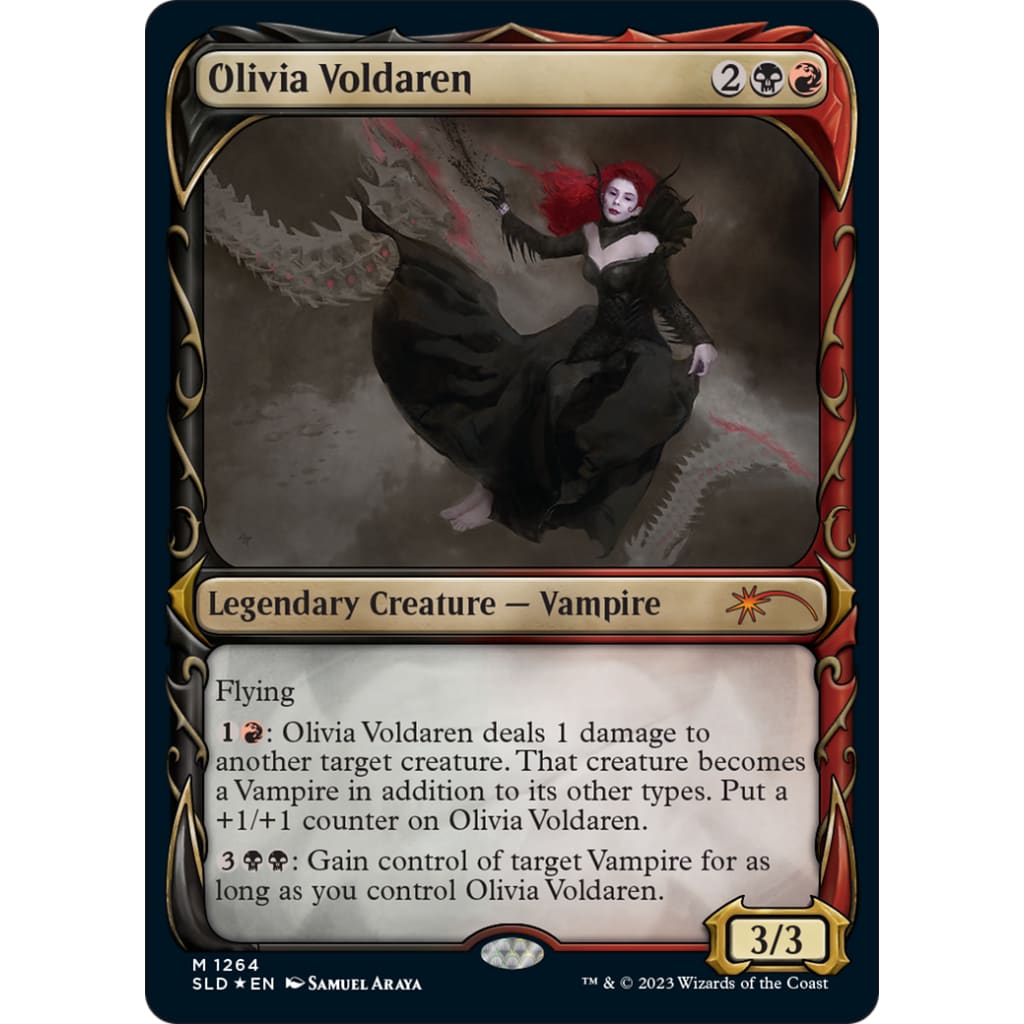 Olivia Voldaren (SLD-1264): (Showcase) Foil - Single