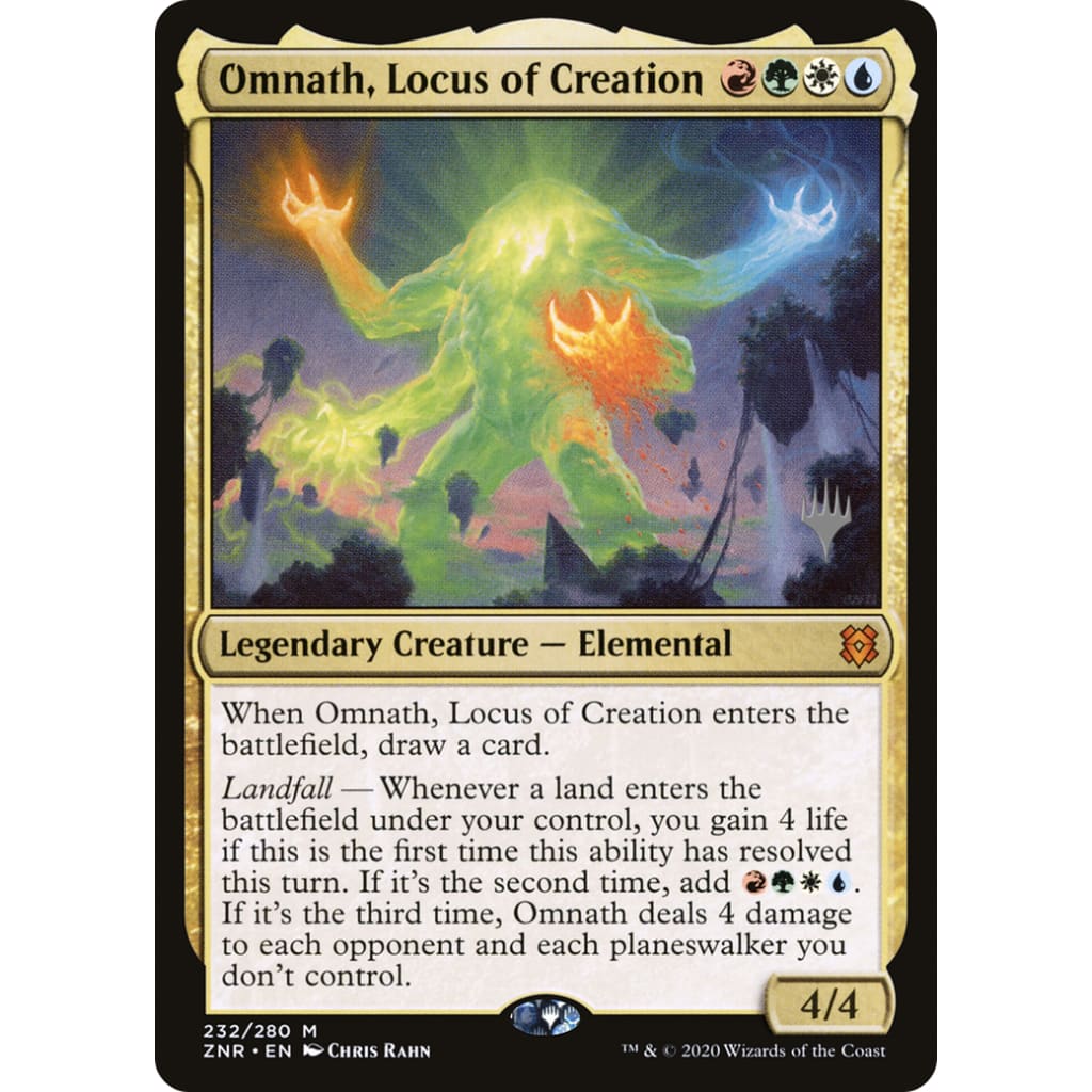 Omnath Locus of Creation (PZNR-232P) Foil - Single