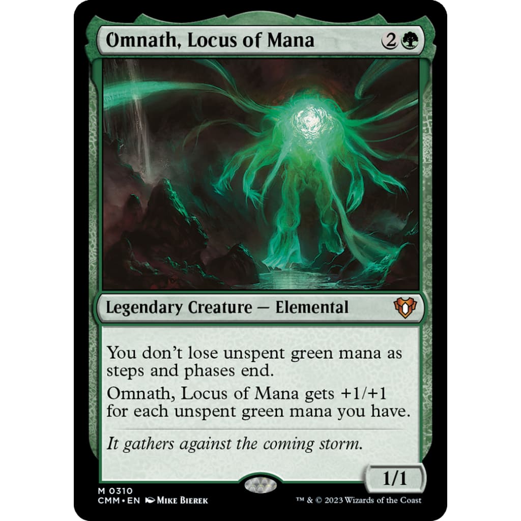 Omnath Locus of Mana (CMM-310) Foil - Single