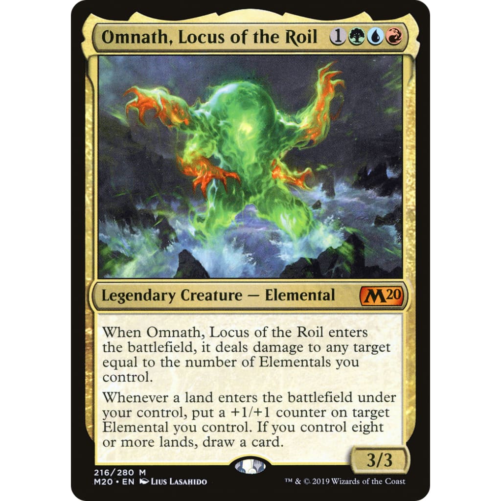 Omnath Locus of the Roil (M20-216) - Single