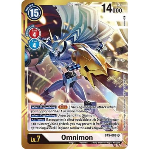 Omnimon (Alternate Art - sasasi) (BT5-086 SR) Super Rare