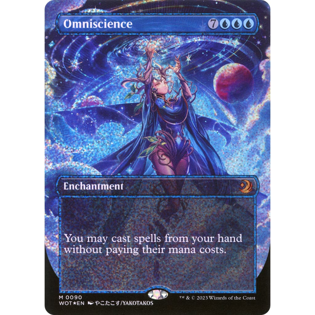 Omniscience (WOT-090) (Borderless) Confetti Foil - Single