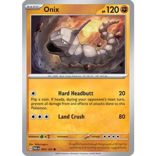 Onix (90) Common Reverse Holofoil - Single